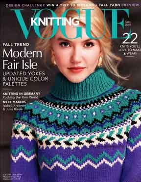 фото Журнал Vogue Knitting Fall 2018